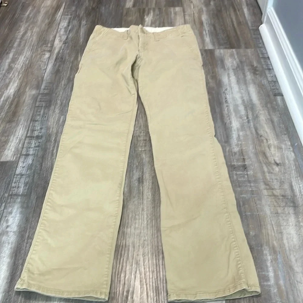 GAP for good classic pants cotton khaki size 16